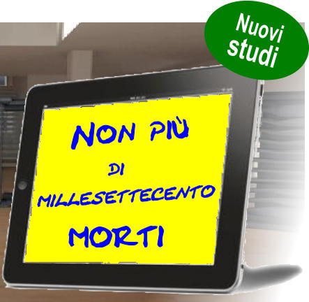 Non più di millesettecento Nuovi studi morti