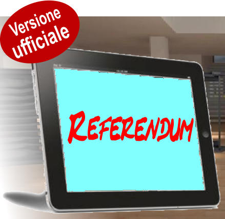 Referendum Versione ufficiale